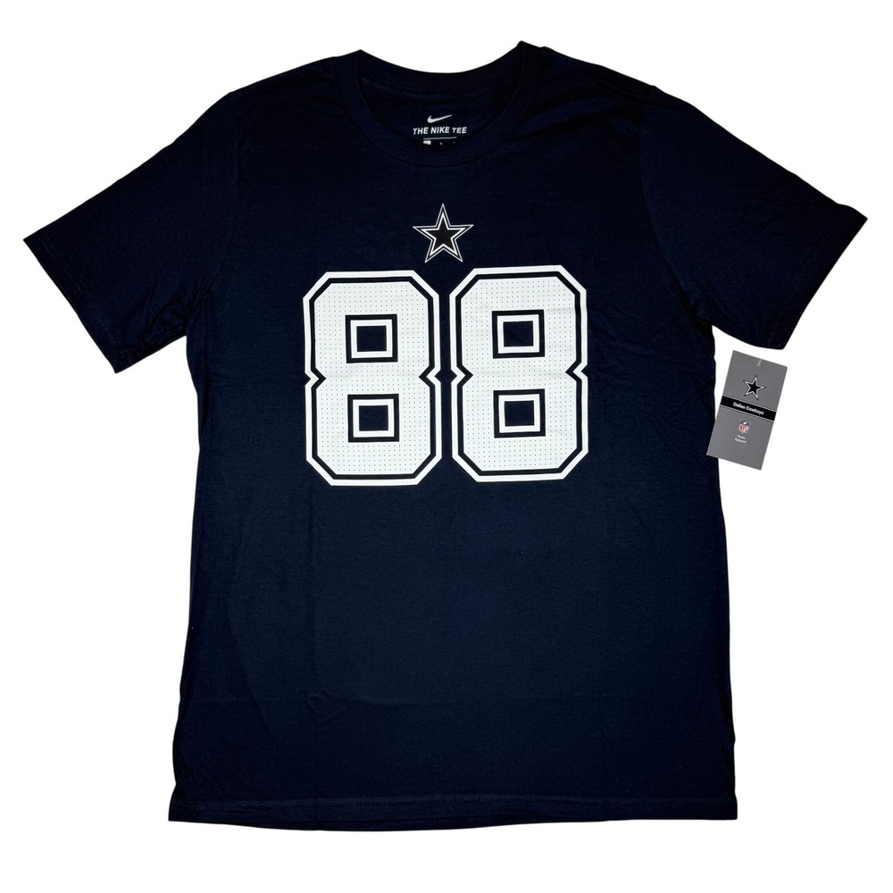 NWT Nike CeeDee Lamb Dallas Cowboys Youth T-Shirt Size L 14/16 Navy #88
